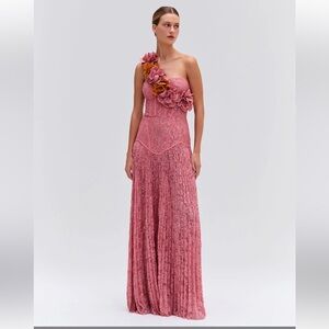 Patbo Lace Bustier Maxi - Runway Collection